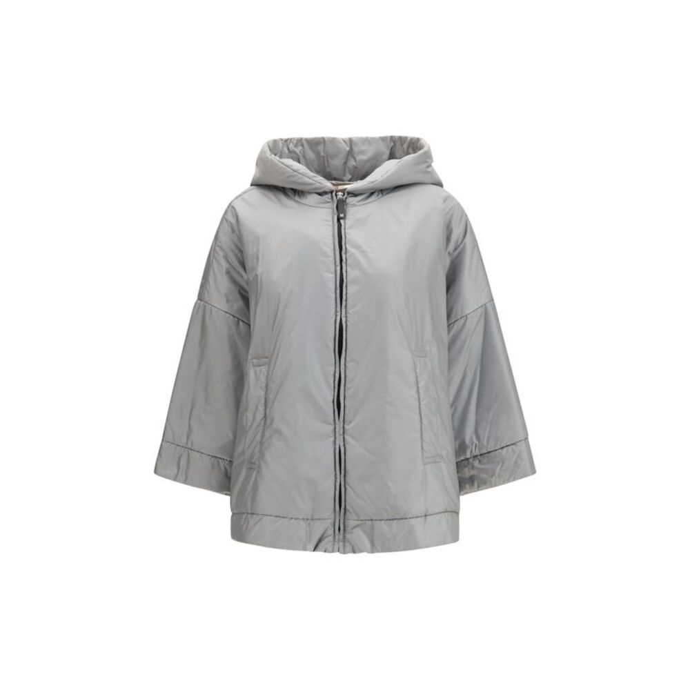 Max Mara The Cube Women Hooded Added Jacket